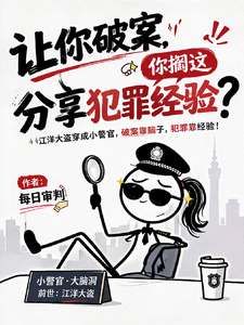 让你破案,你搁这分享犯罪经验?